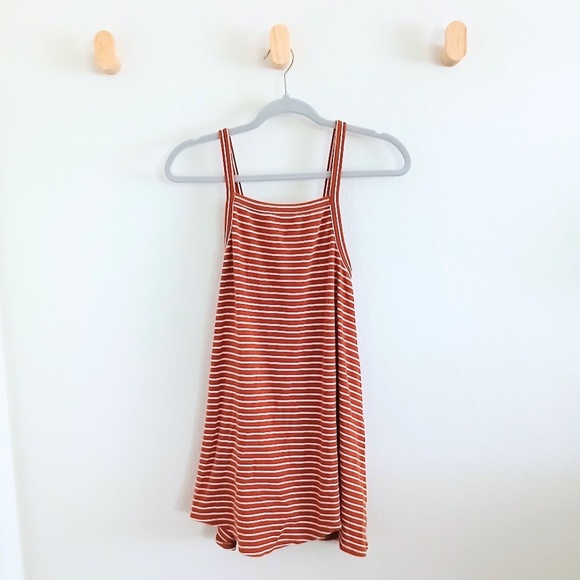 RVCA Striped Tank Dress - Picture 1 of 5